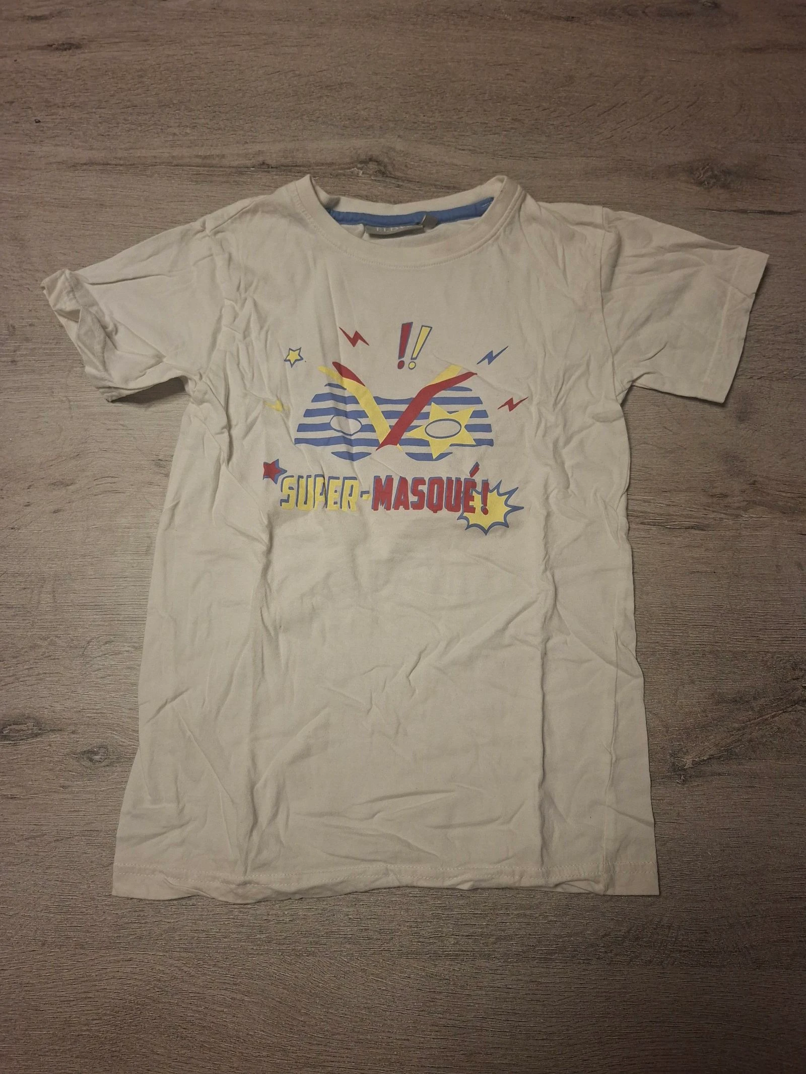 🌷F4-01🌷Ensemble garçon ELDYS – T-shirt + Short bleu – Taille 10 ans🌷 – photo 2
